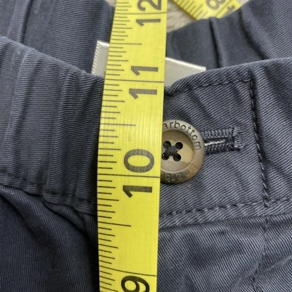 Bearbottom Mens Stretch Jogger Pants Size L Tall Dark Blue Cotton Twill Pockets - Picture 7 of 8